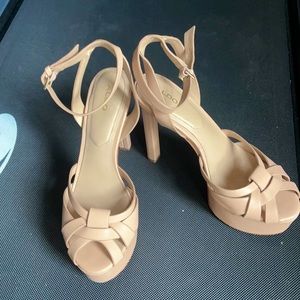 Aldo nude heels